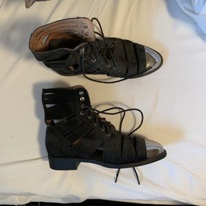 Jeffrey Campbell cutout boots